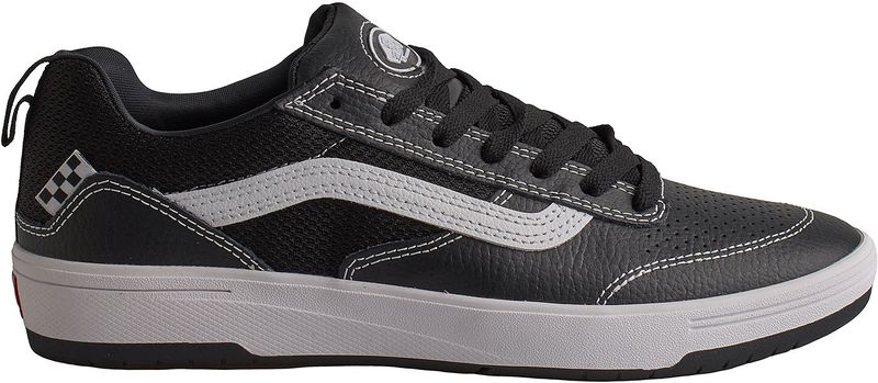 Vans - Zahba - Sneakers - Zwart - Leer en Textiel