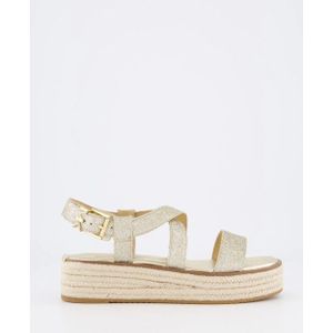 Michael Kors Dames lynn sandaal goud