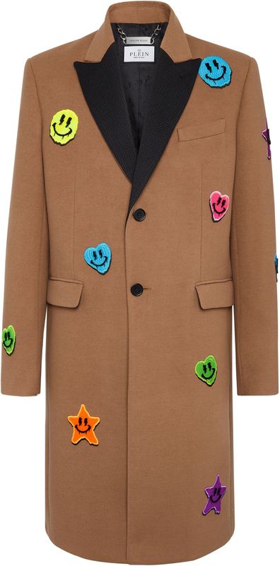 Billionaire - Vacht Lang - Overjas - Cashmere en Wol - Met Alcantara Details