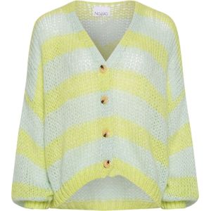 Riri gebreide cardigan in lichtblauw