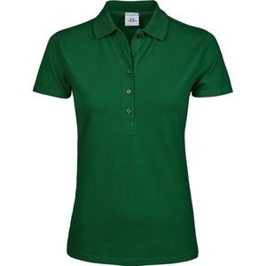 Tee Jays Dames luxe stretch poloshirt met korte mouwen