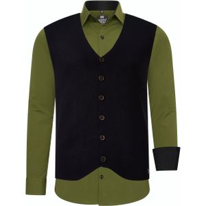 Shirt met vest set van 2