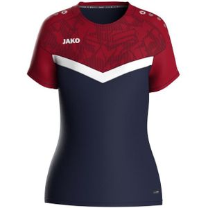 JAKO - ICONIC Sportshirt - Dames - Licht - Ademend - 100% Gerecycled Polyester