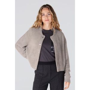 Jansen Amsterdam - Cloe Vest P205 - Cardigan - Grijs