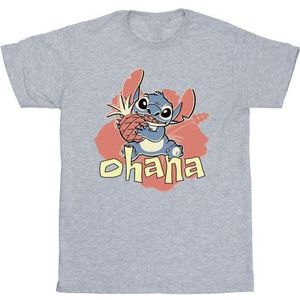 Li-cense Disney heren lilo en stitch ohana ananas t-shirt