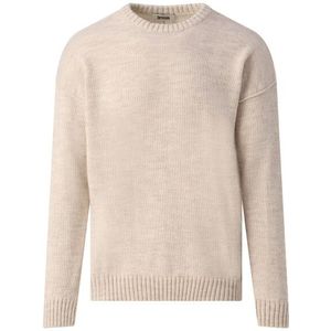 Drykorn - Malio - Gebreide Trui - Bruin - Ronde Hals