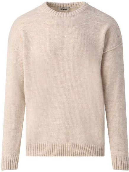 Drykorn - Malio - Gebreide Trui - Bruin - Ronde Hals