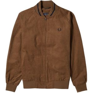 Fred Perry - Shaded Stone Waffle Cord - Bomberjack - Bruin