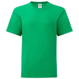 Fruit of the Loom - Iconisch T-shirt - Kinderen - Katoen - Korte Mouwen