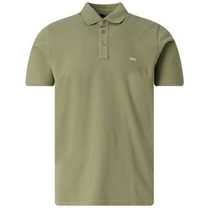 Denham - Lupo - Polo - Korte Mouw - Zwart - Katoen