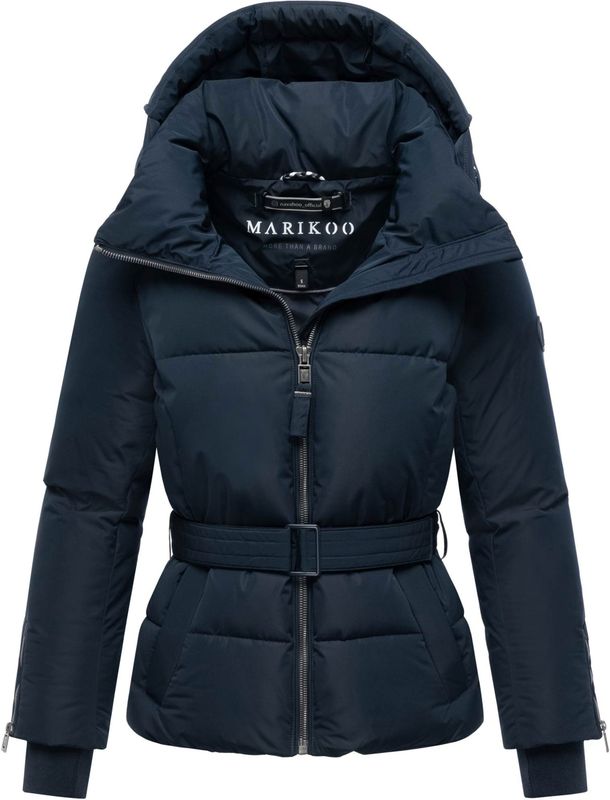 Marikoo - Aleyna - Gewatteerde Jas - Met Tailleceintuur - Dames