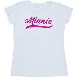 Li-cense Disney dames minnie mouse logo katoenen t-shirt