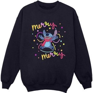 Li-cense Disney dames lilo & stitch vrolijk regenboog sweatshirt