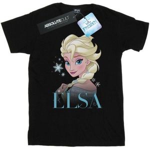Li-cense Disney heren frozen elsa sneeuwvlok portret t-shirt