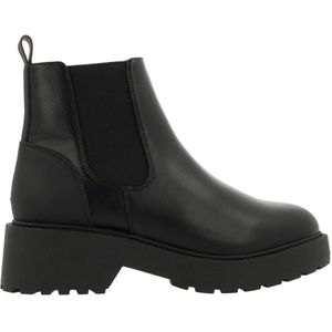 Bullboxer Chelsea Dames Boots 020514F6S_blck leer