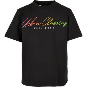 Urban Classics Jongens script logo t-shirt