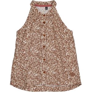 Levv Meiden top tonia aop mocha leopard