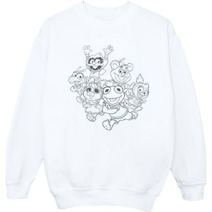 Li-cense Disney heren the muppets muppet babies mono groep sweatshirt