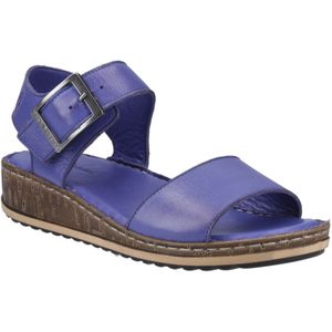 Hush Puppies - Ellie - Sandalen - Indigo - Leren Dames