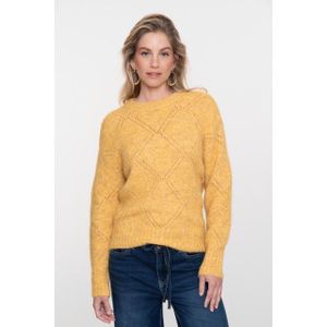 Geisha - LM Pullover - Oker - Trui