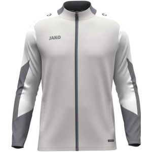 JAKO - Dynamic - Polyester Jas - Lichtgrijs/Wit/Grijs