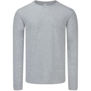 Fruit of the Loom - Iconic 150 - T-shirt - Effen - Heren - Lange Mouwen