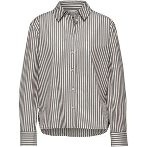 Street One a345326 striped cotton shirtcollar