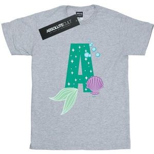 Li-cense Disney heren alfabet a is voor ariel t-shirt