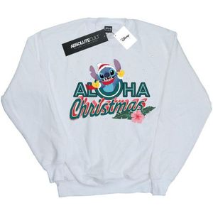 Li-cense Disney dames lilo and stitch aloha kerst sweatshirt