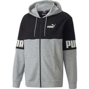 Puma - Power Full Zip Hoodie - Katoen - Heren