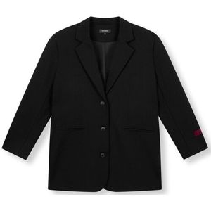 Refined Department - Blazer - Zwart - Oversized - Dames