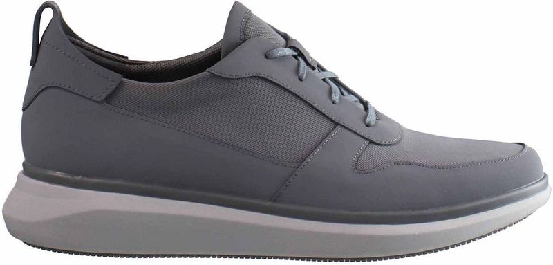 Clarks - Un Globe Sport - Heren Trainers - Grijs - Synthetisch