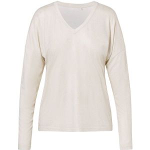 Beaumont - Romy Top - Cream - Jersey Top - Lange Raglanmouwen
