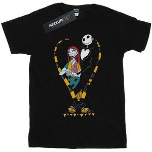 Li-cense Disney dames nightmare before christmas jack and sally love boyfriend t-shirt