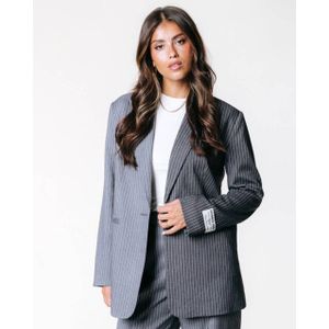 Colourful Rebel - Blazer WJ117165 MIMMI - Donker Grijs