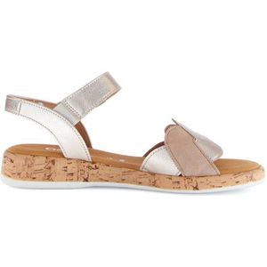 Gabor - 62.735 Sandalen - Puder/Sand - Kork