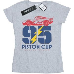 Li-cense Disney dames cars piston cup 95 katoenen t-shirt
