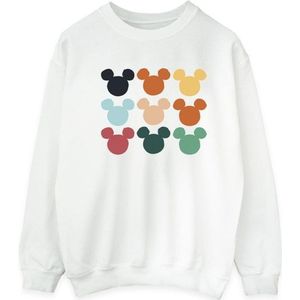Li-cense Disney heren mickey mouse hoofden vierkant sweatshirt