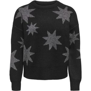 Only Onlrosie ls o-neck glitter knt