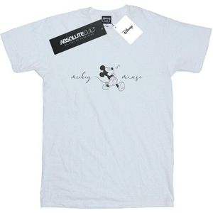 Li-cense Disney heren mickey mouse fluitje t-shirt