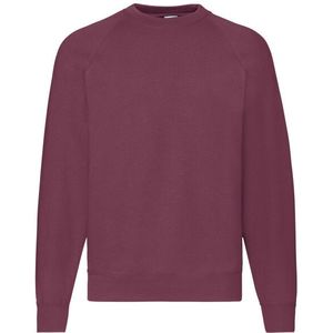 Fruit of the Loom - Klassiek Raglan Sweatshirt - Heren - 80% Katoen - 20% Polyester