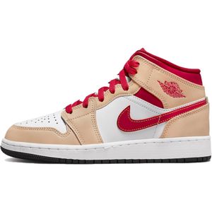 Nike Air jordan 1 mid light cardinal curry (gs)