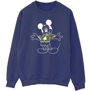 Li-cense Disney heren mickey mouse xmas trui sweatshirt