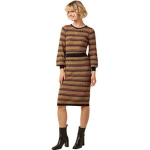 King Louie - Kokerjurk - Zwart/Multicolour