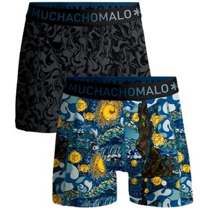 Muchachomalo Heren 2-pack boxershorts starry