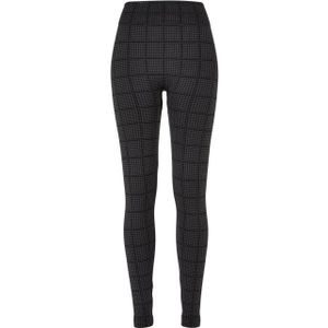 Urban Classics Dames heritage geruite naadloze legging