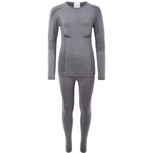 Hi-Tec - Kinder Hikro Thermische Onderlagen Set - Zwart - Polyester