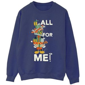 Li-cense Disney dames mickey mouse presents all for me sweatshirt