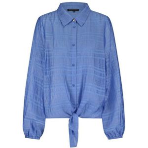 Tramontana - C38-17-301 - Blouse - Blauw - Lange Mouw
