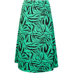 faina Midi-rok met zebraprint caneva